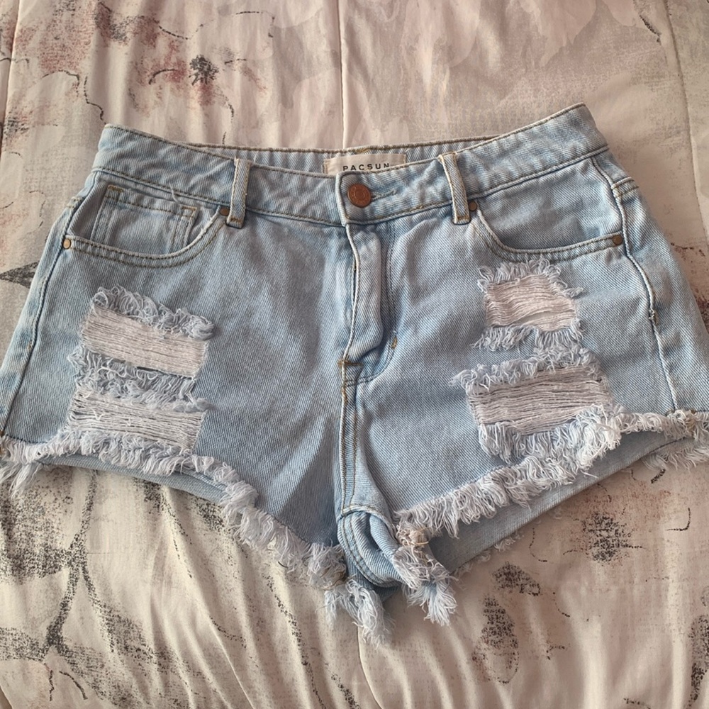 Pacsun high rise Jean shorts